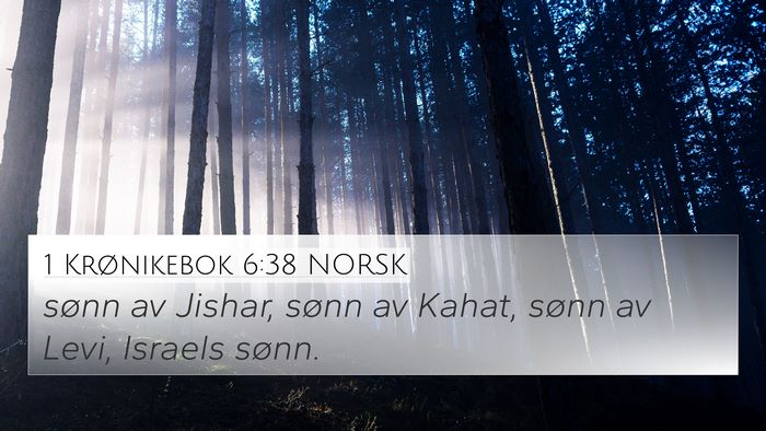 1 Krønikebok 6:38 NORSK Bible Verse Image