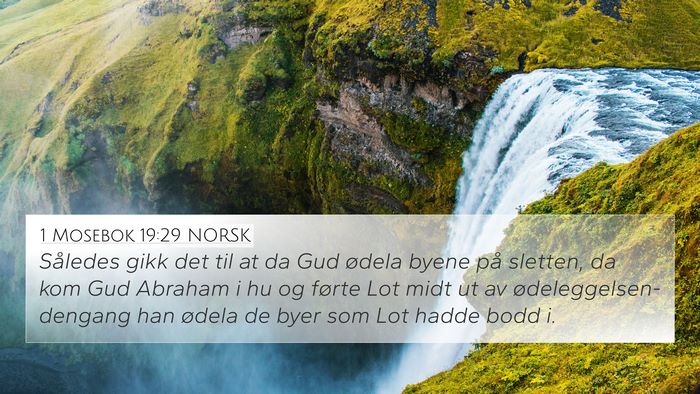 1 Mosebok 19:29 NORSK Bible Verse Image