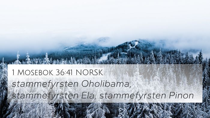 1 Mosebok 36:41 NORSK Bible Verse Image