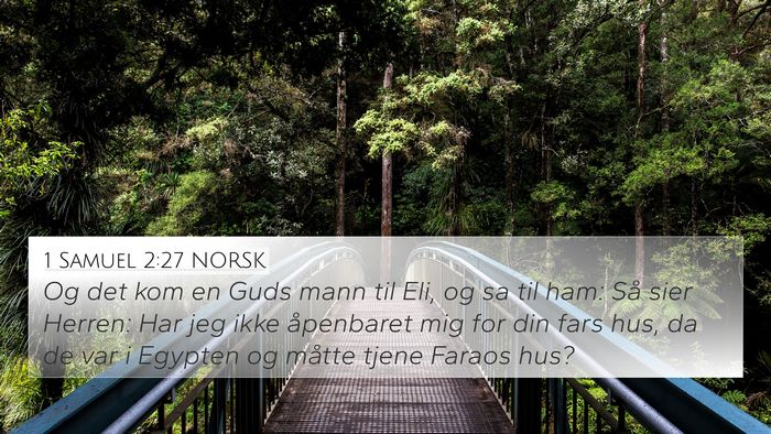 1 Samuel 2:27 NORSK Bible Verse Image