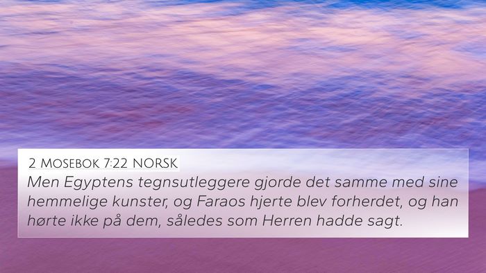 2 Mosebok 7:22 NORSK Bible Verse Image