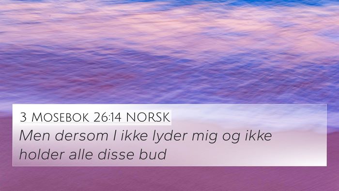 3 Mosebok 26:14 NORSK Bible Verse Image