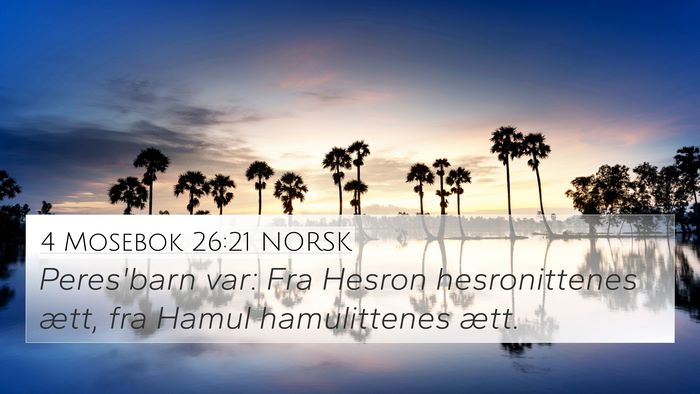 4 Mosebok 26:21 NORSK Bible Verse Image