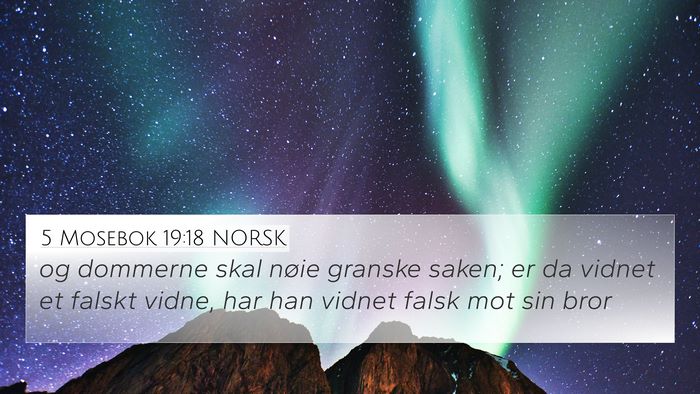 5 Mosebok 19:18 NORSK Bible Verse Image