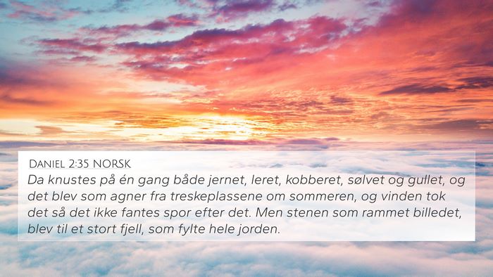 Daniel 2:35 NORSK Bible Verse Image