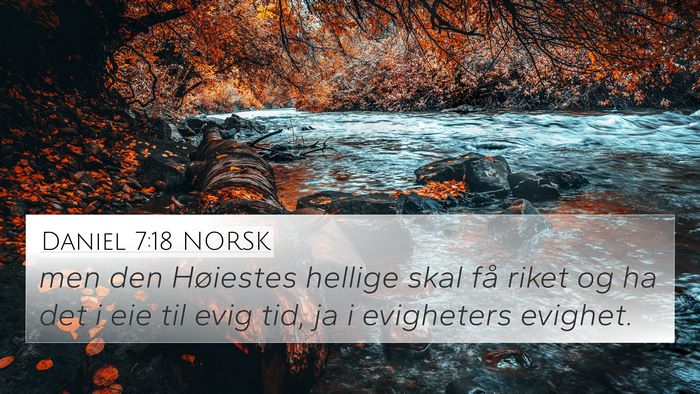 Daniel 7:18 NORSK Bible Verse Image