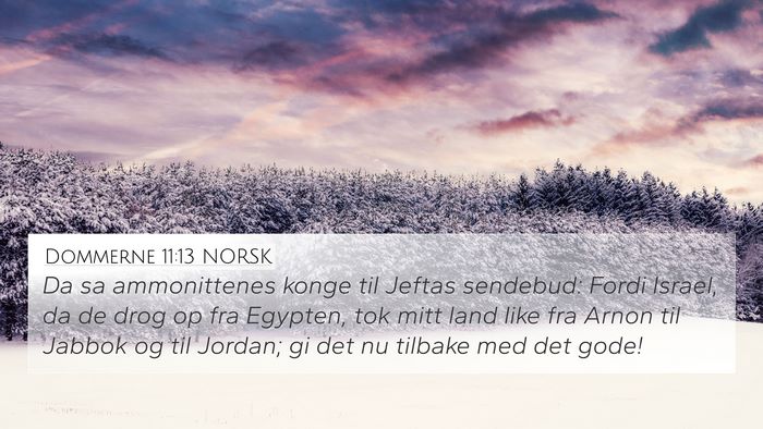 Dommerne 11:13 NORSK Bible Verse Image