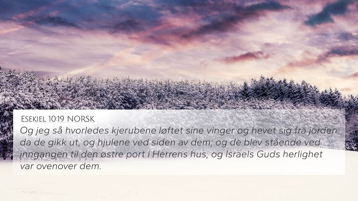 Esekiel 10:19 NORSK Bible Verse Image
