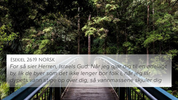 Esekiel 26:19 NORSK Bible Verse Image