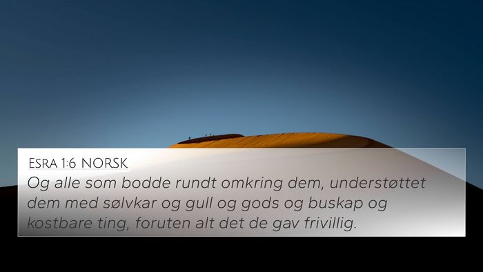 Esra 1:6 NORSK Bible Verse Image