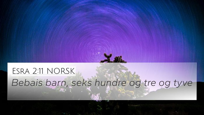 Esra 2:11 NORSK Bible Verse Image