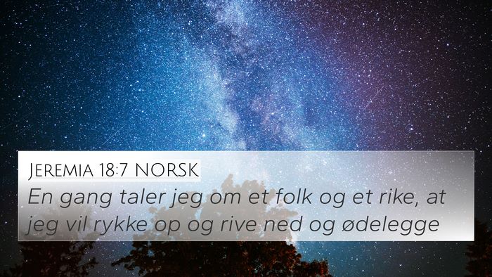 Jeremia 18:7 NORSK Bible Verse Image