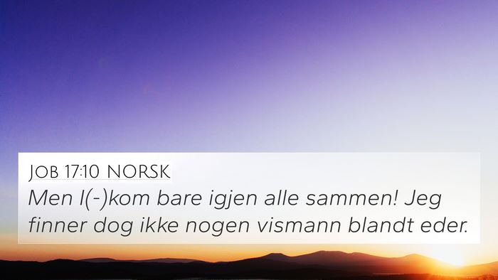 Job 17:10 NORSK Bible Verse Image