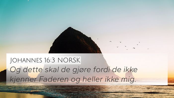 Johannes 16:3 NORSK Bible Verse Image