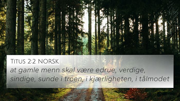 Titus 2:2 NORSK Bible Verse Image