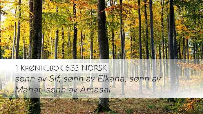 1 Krønikebok 6:35 NORSK Bible Verse Image