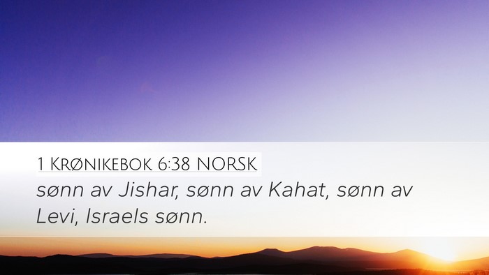 1 Krønikebok 6:38 NORSK Bible Verse Image