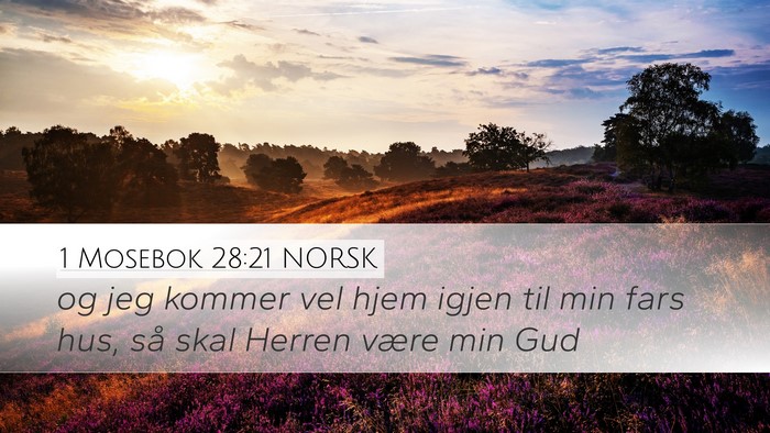1 Mosebok 28:21 NORSK Bible Verse Image