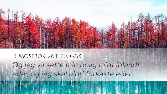 3 Mosebok 26:11 NORSK Bible Verse Image