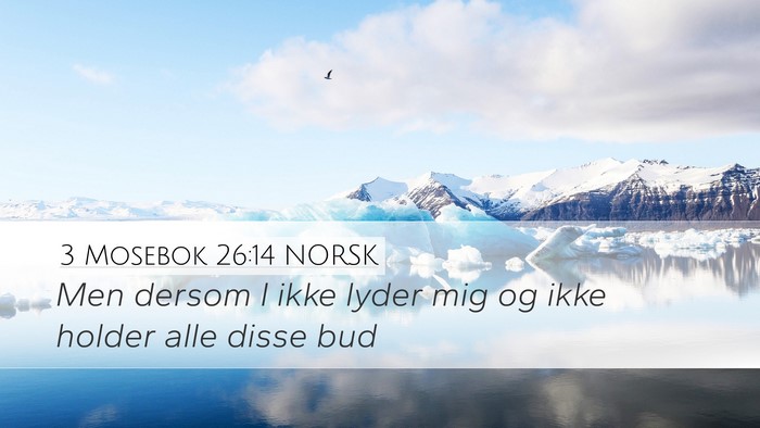 3 Mosebok 26:14 NORSK Bible Verse Image