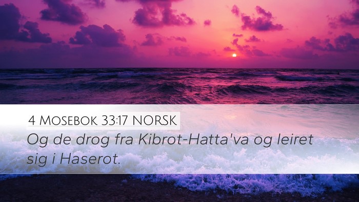 4 Mosebok 33:17 NORSK Bible Verse Image