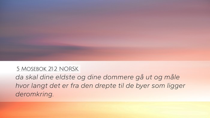 5 Mosebok 21:2 NORSK Bible Verse Image