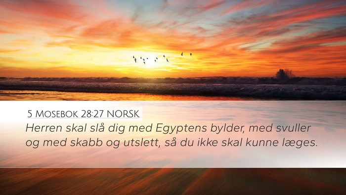 5 Mosebok 28:27 NORSK Bible Verse Image