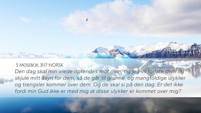 5 Mosebok 31:17 NORSK Bible Verse Image