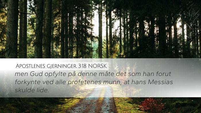 Apostlenes gjerninger 3:18 NORSK Bible Verse Image