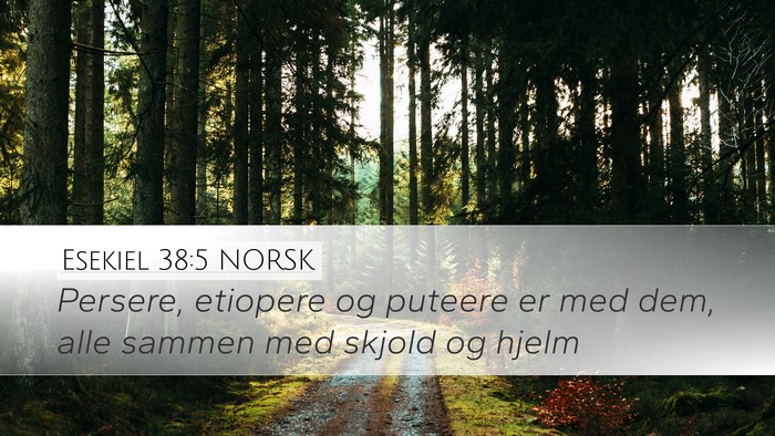 Esekiel 38:5 NORSK Bible Verse Image