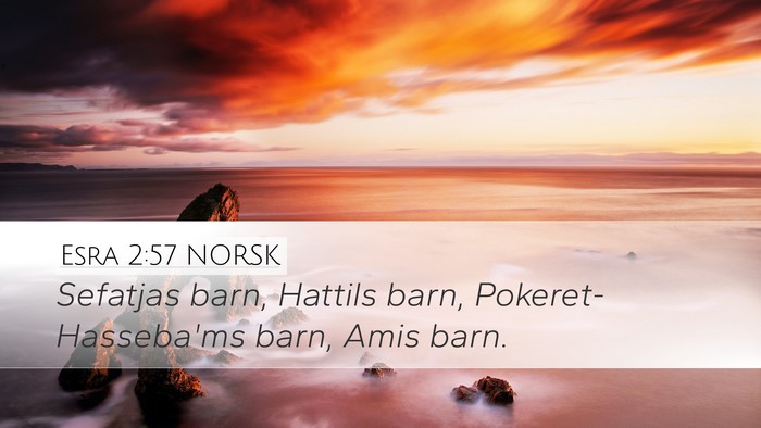 Esra 2:57 NORSK Bible Verse Image