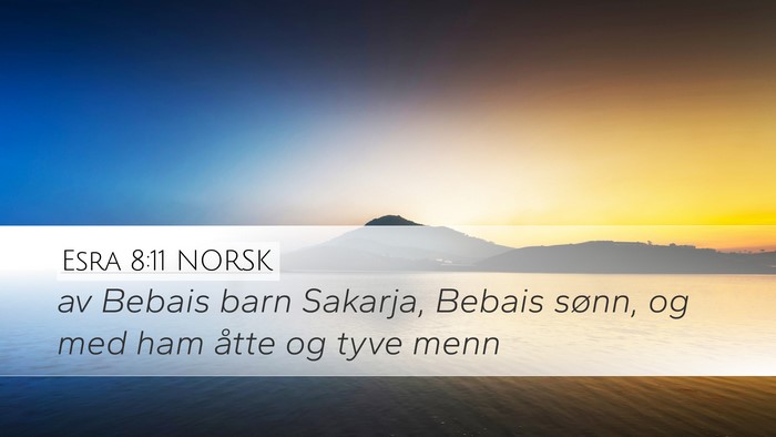 Esra 8:11 NORSK Bible Verse Image