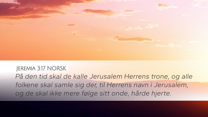 Jeremia 3:17 NORSK Bible Verse Image