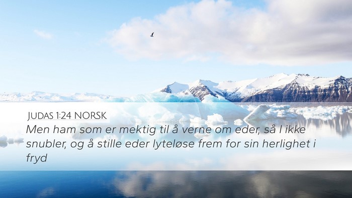 Judas 1:24 NORSK Bible Verse Image