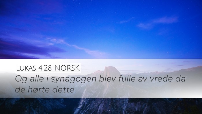 Lukas 4:28 NORSK Bible Verse Image