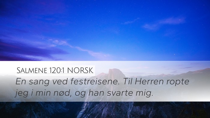 Salmene 120:1 NORSK Bible Verse Image