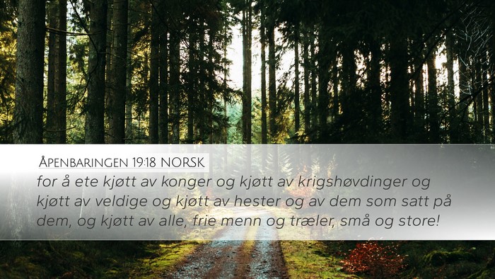 Åpenbaringen 19:18 NORSK Bible Verse Image