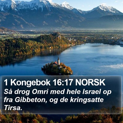 1 Kongebok 16:17 NORSK Bible Verse Image