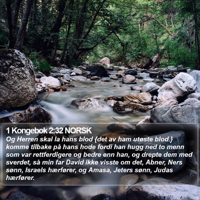 1 Kongebok 2:32 NORSK Bible Verse Image