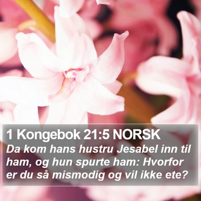 1 Kongebok 21:5 NORSK Bible Verse Image