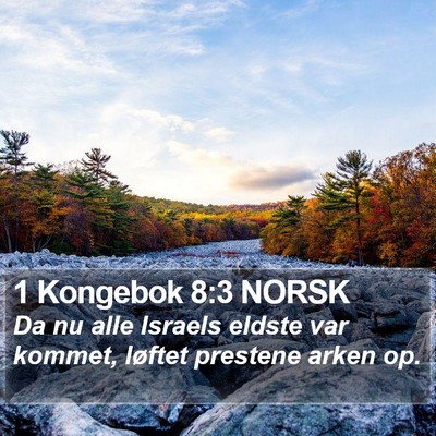 1 Kongebok 8:3 NORSK Bible Verse Image