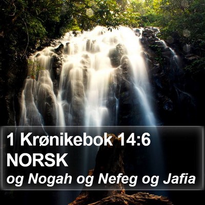 1 Krønikebok 14:6 NORSK Bible Verse Image