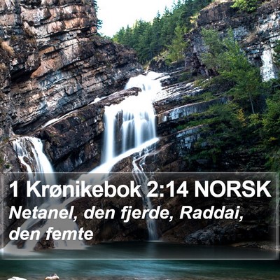 1 Krønikebok 2:14 NORSK Bible Verse Image