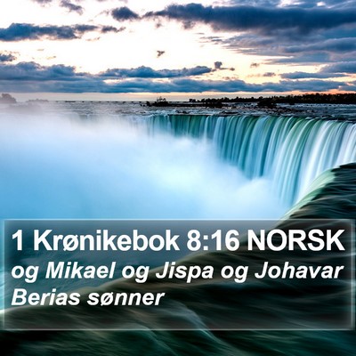 1 Krønikebok 8:16 NORSK Bible Verse Image