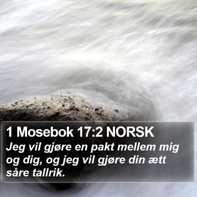 1 Mosebok 17:2 NORSK Bible Verse Image