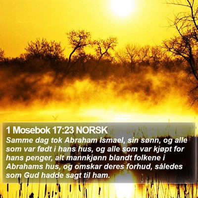 1 Mosebok 17:23 NORSK Bible Verse Image