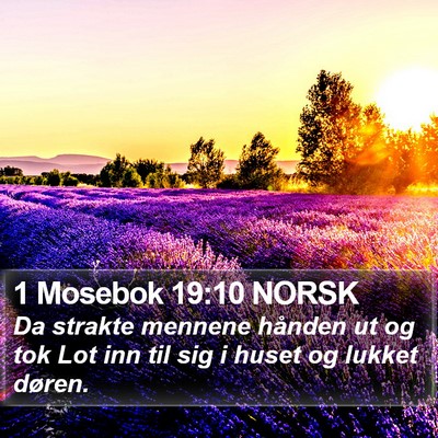 1 Mosebok 19:10 NORSK Bible Verse Image