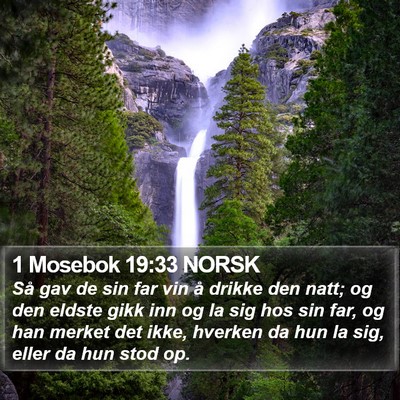 1 Mosebok 19:33 NORSK Bible Verse Image