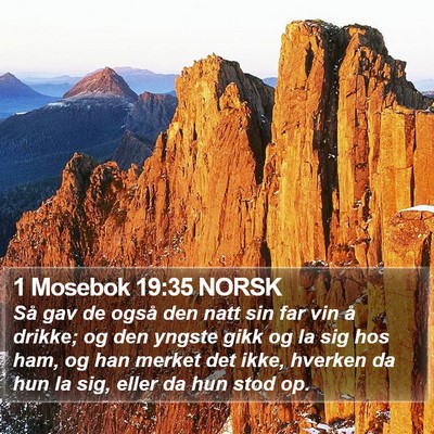 1 Mosebok 19:35 NORSK Bible Verse Image