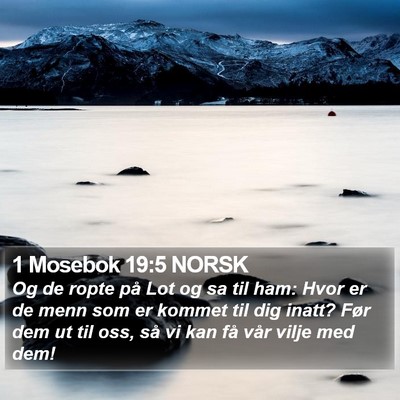 1 Mosebok 19:5 NORSK Bible Verse Image